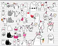Kit Digital Flork Bento Memes Letrinhas 2 sem fundo Arquivos Png - Thumbnail 3