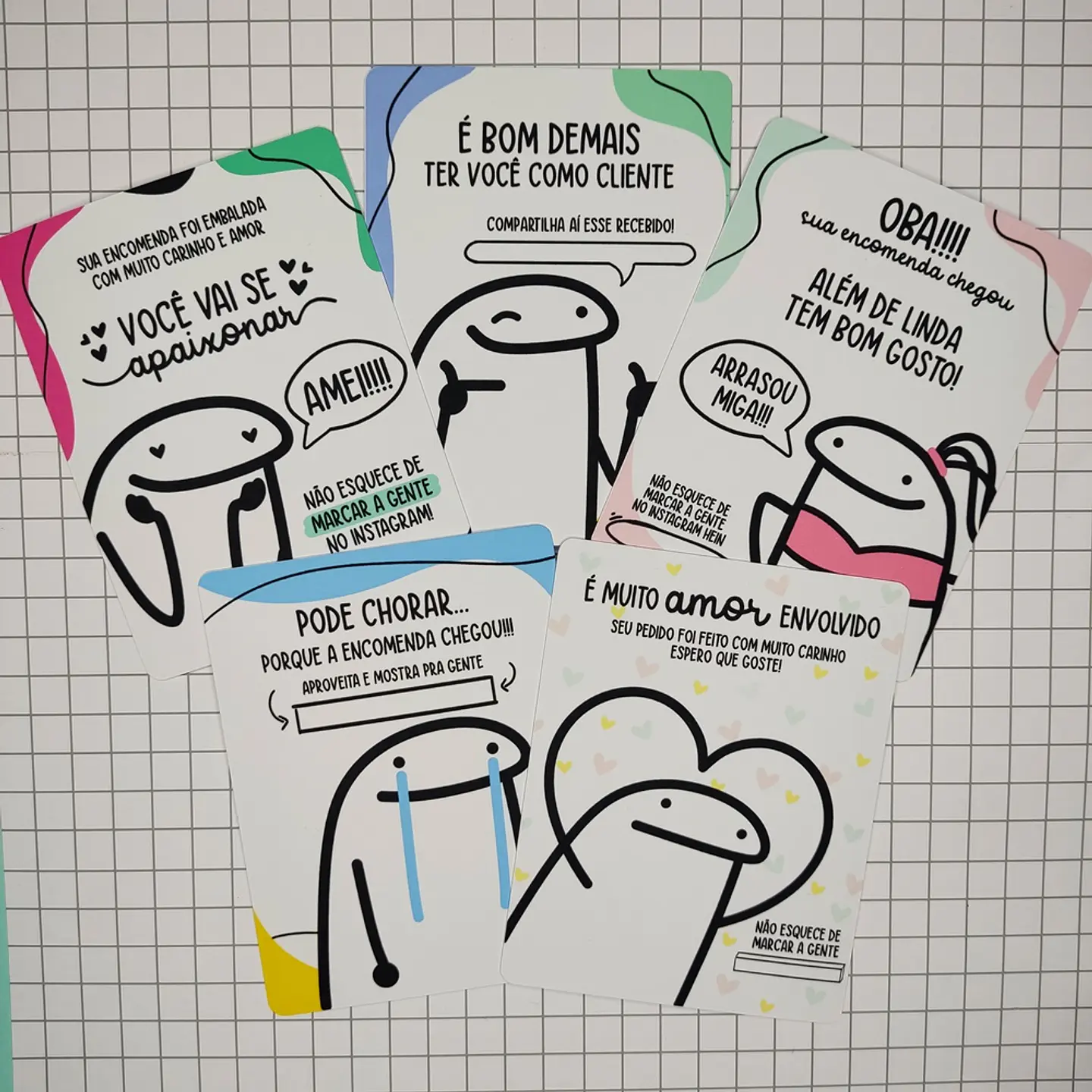 16 Artes para Cartões de Agradecimento Flork Arquivos Jpeg 5