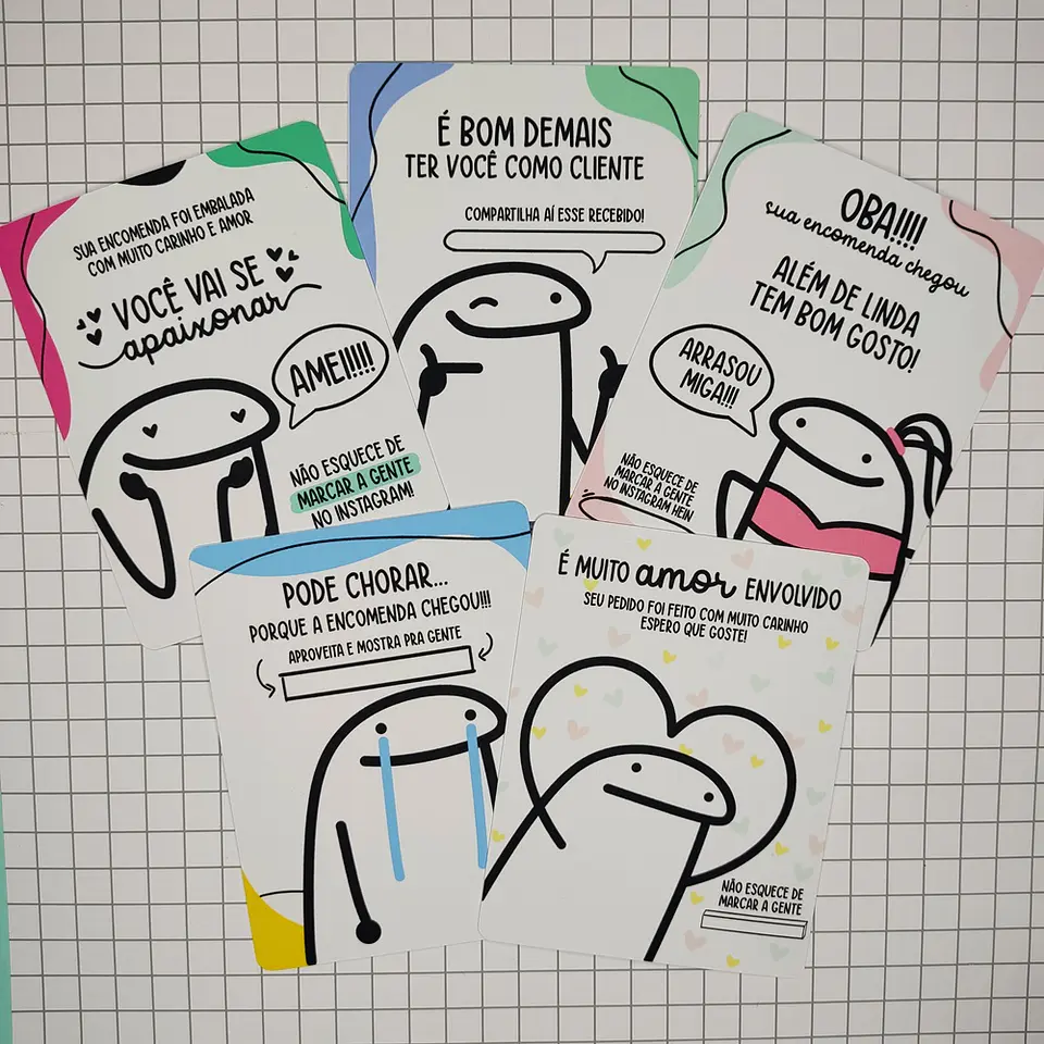 16 Artes para Cartões de Agradecimento Flork Arquivos Jpeg 5