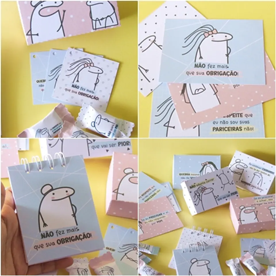 Kit Digital Flork Dia das Mães sem fundo Lt7 Arquivos Png 3