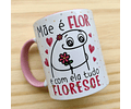 60 Artes Caneca Flork Dia das Mães Editável Corel Draw + Png