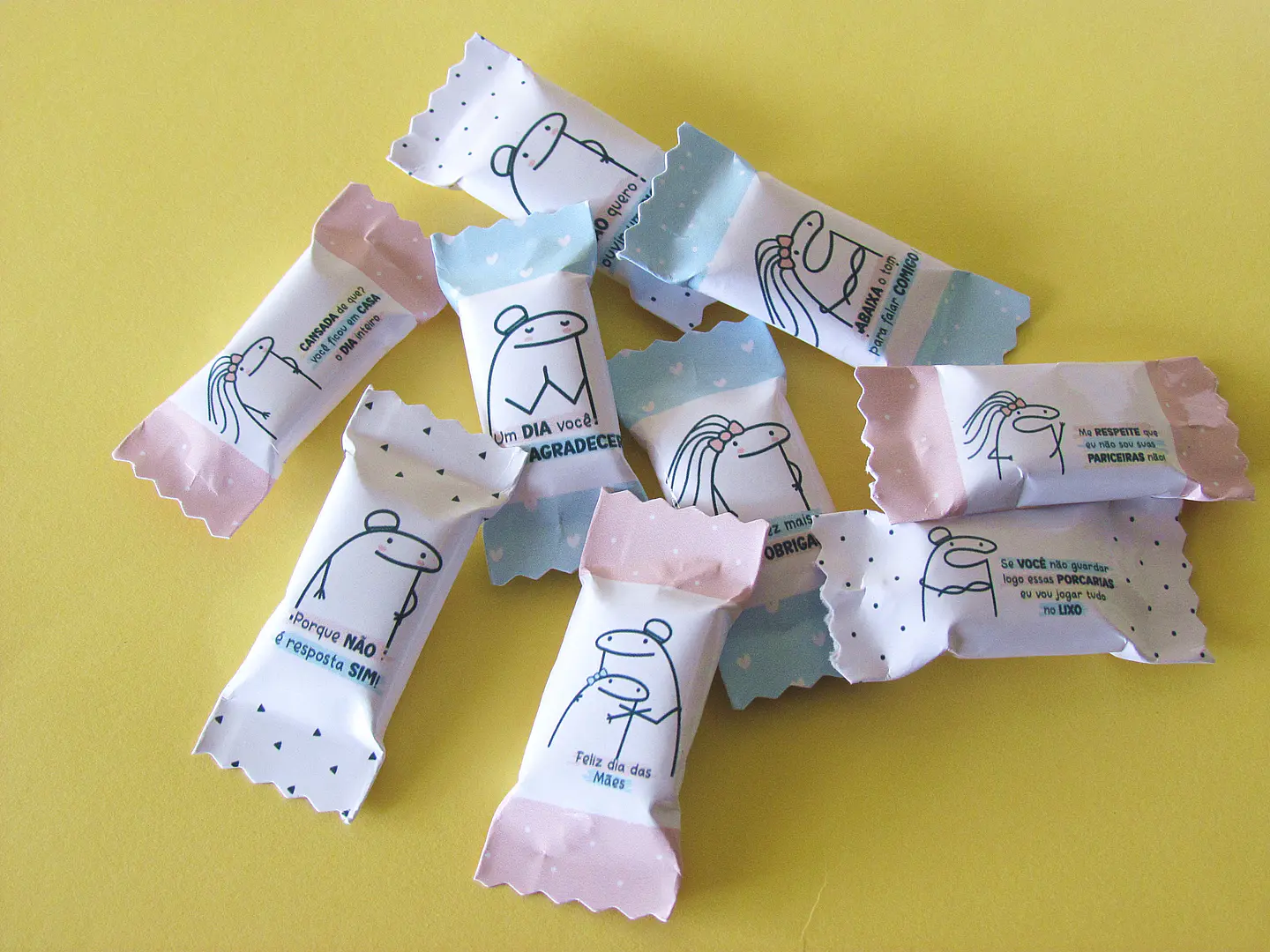 Kit Digital Flork Dia das Mães sem fundo Lt7 Arquivos Png 6