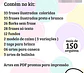 Kit Digital Flork Dia das Mães sem fundo Lt8 Arquivos Png - Thumbnail 3