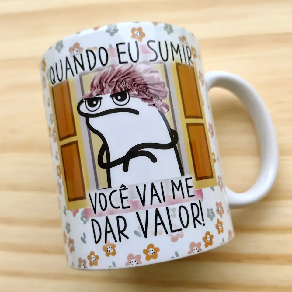 60 Artes Caneca Flork Dia das Mães Editável Corel Draw + Png 11