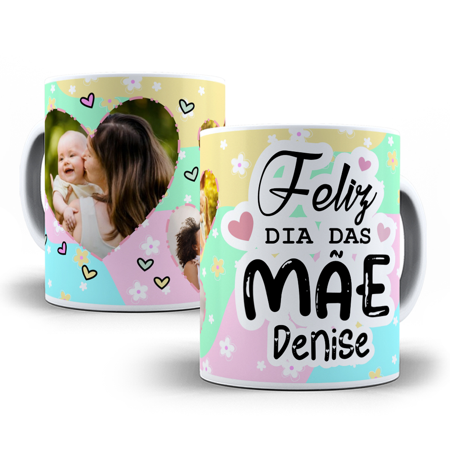 5 Artes Caneca Dia das Mães Sublimação Baixar Grátis 2