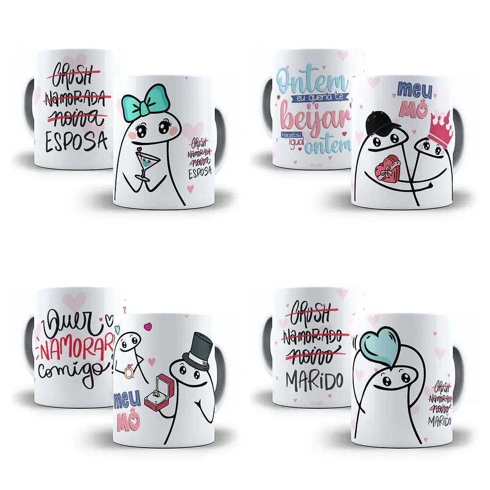 23 Artes Caneca Flork Dia dos Namorados Arquivos Png 2