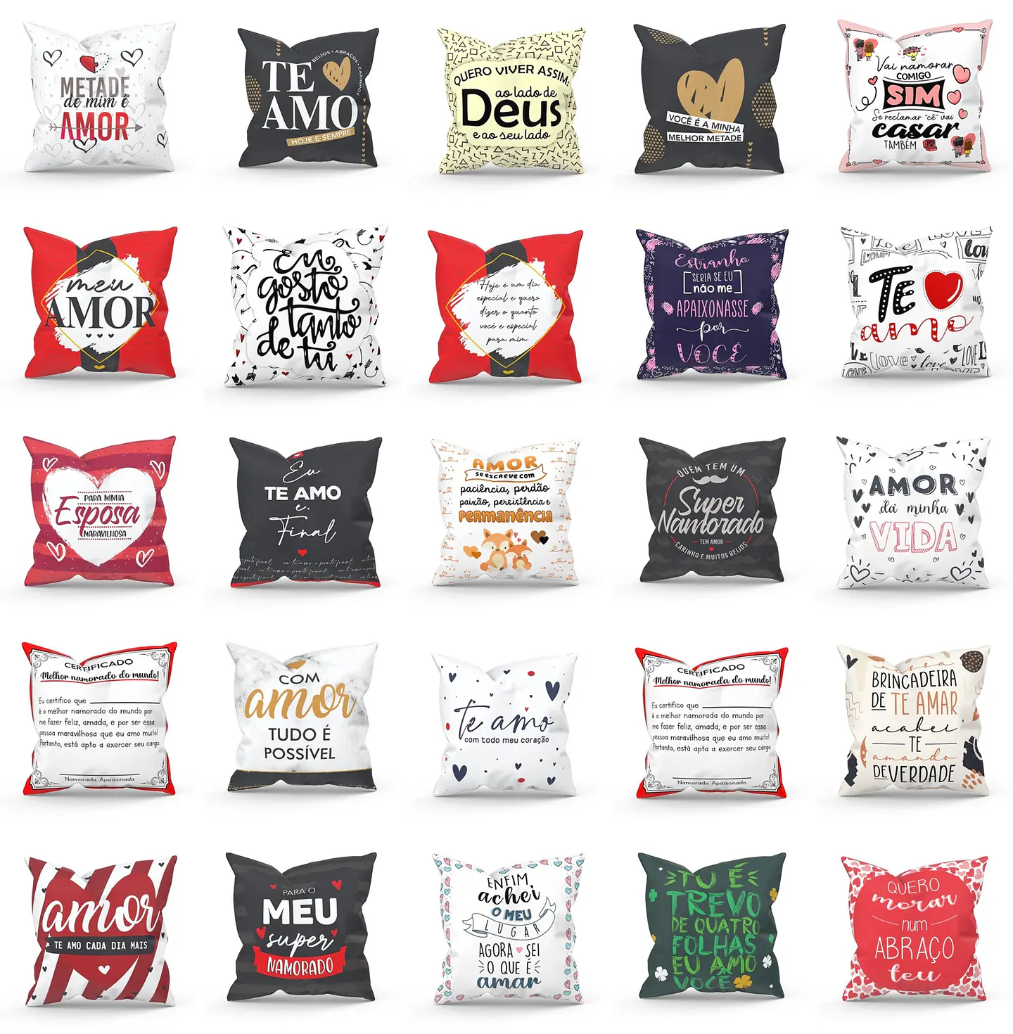 Artes Caneca Dia dos Namorados Camisa Almofadas Completo Arquivos Jpg Png + Mockups 7