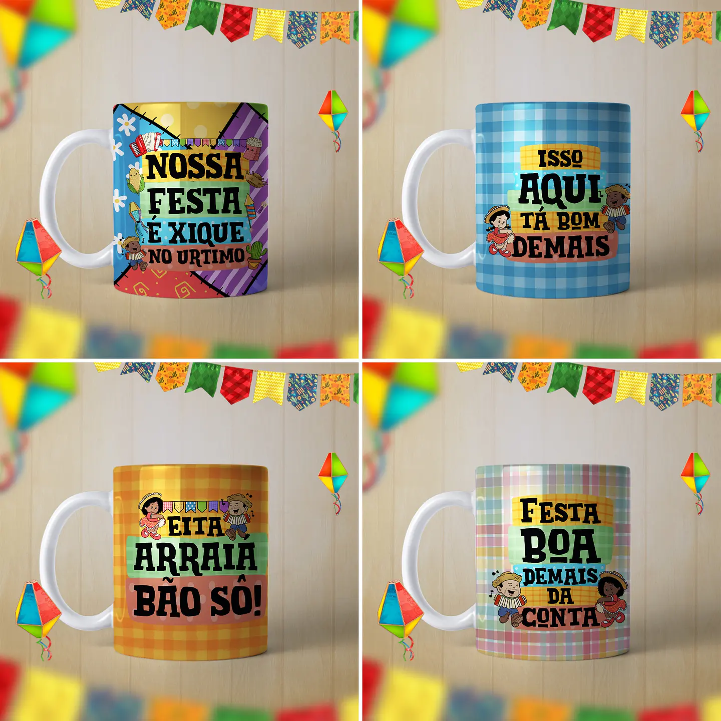10 Artes Caneca Festa Junina Arquivos Jpg  1