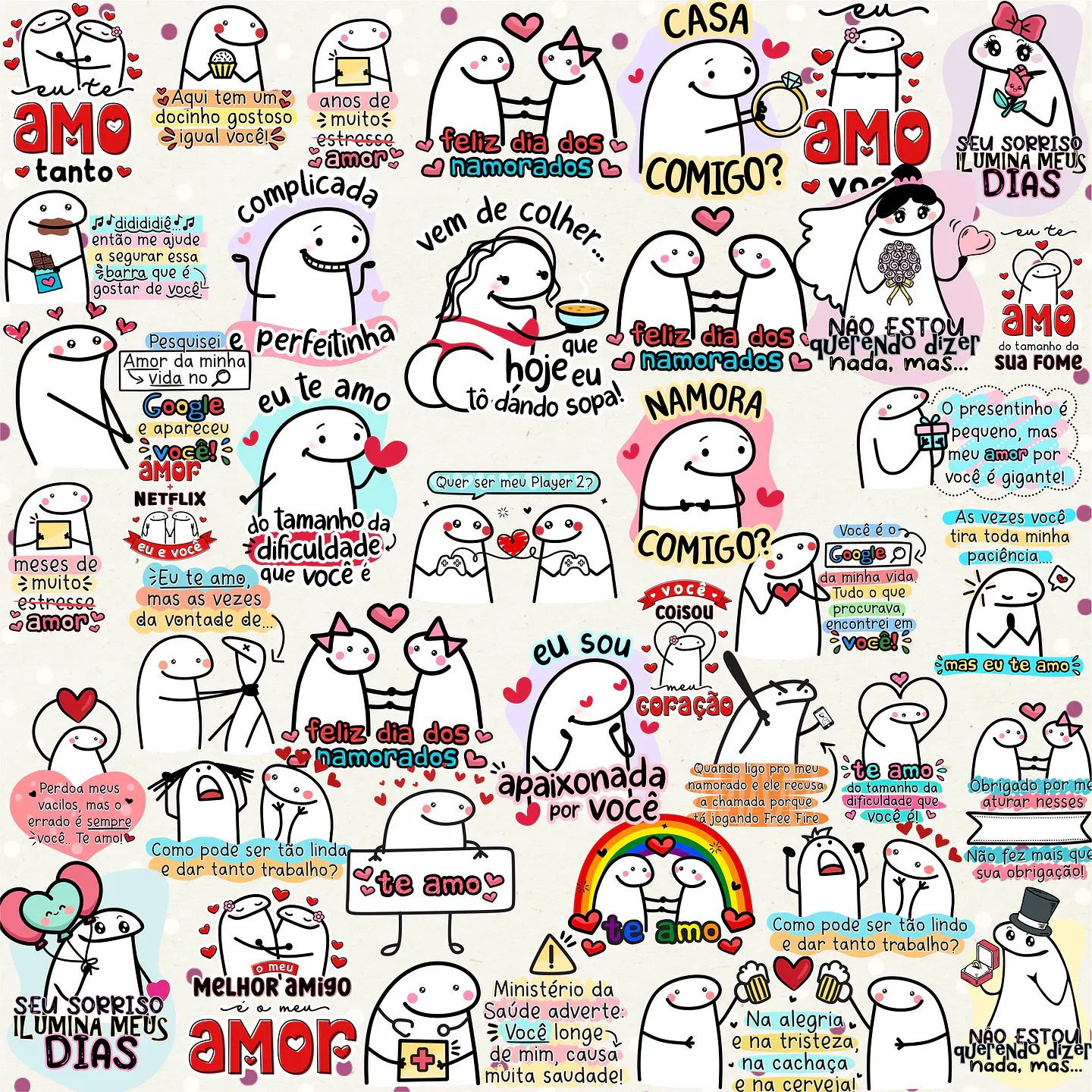 Arte Flork Dia dos Namorados Arquivo Completo 6