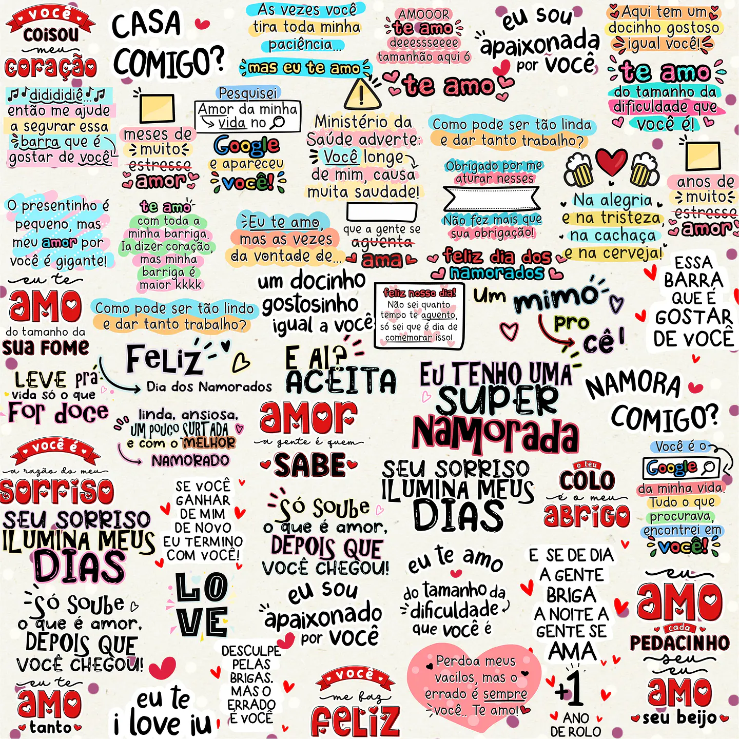 Arte Flork Dia dos Namorados Arquivo Completo 7