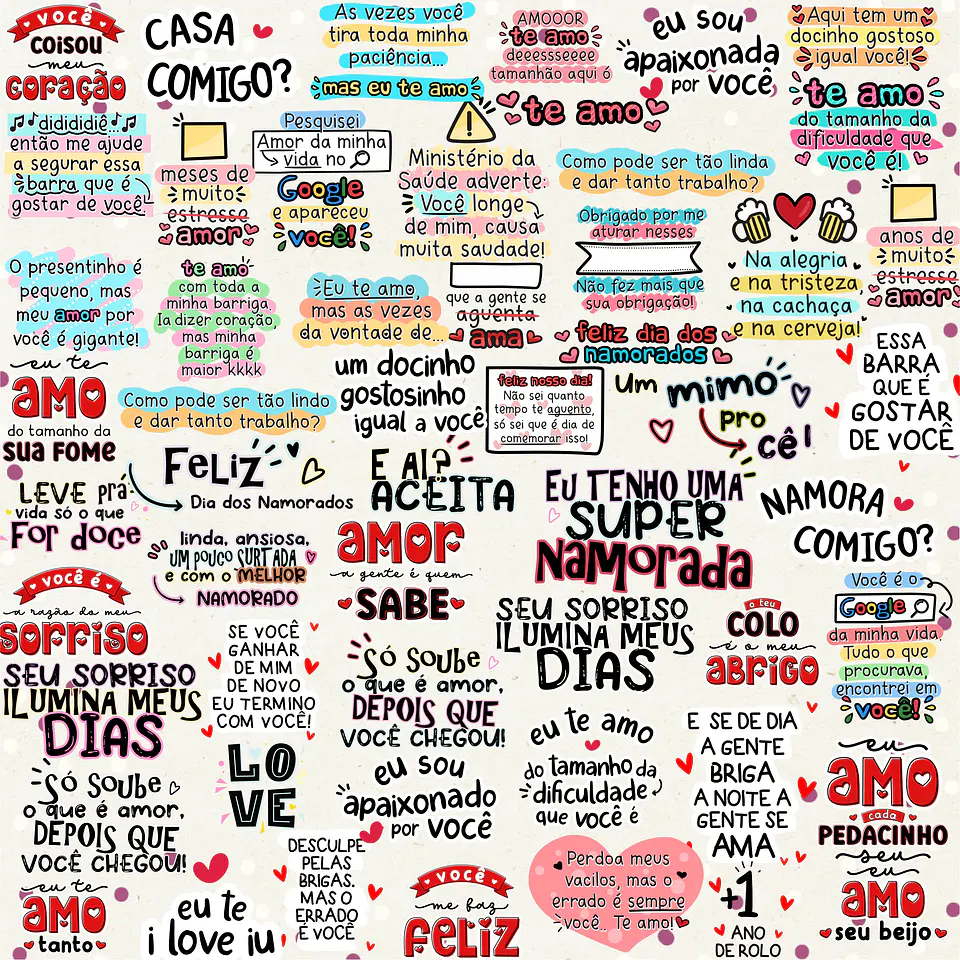 Arte Flork Dia dos Namorados Arquivo Completo 7