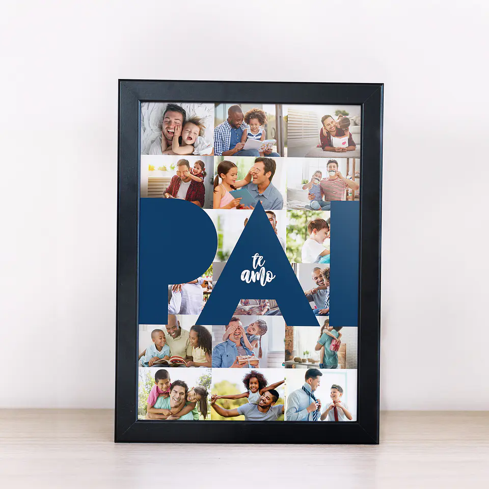 Arte Quadro Dia dos Pais 35 Arquivos Editáveis + Pdf Png 4