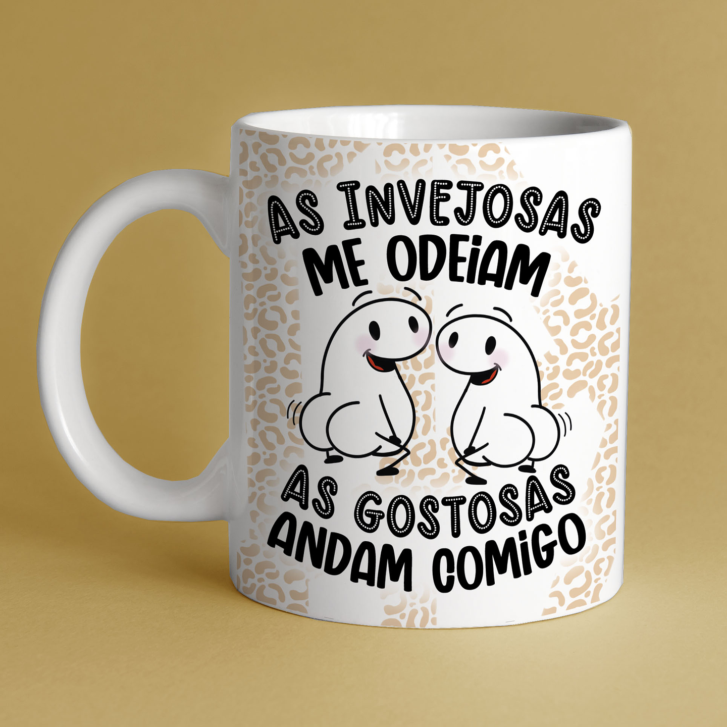 18 Artes Caneca Flork Amigas Editável Corel Draw + Png 8