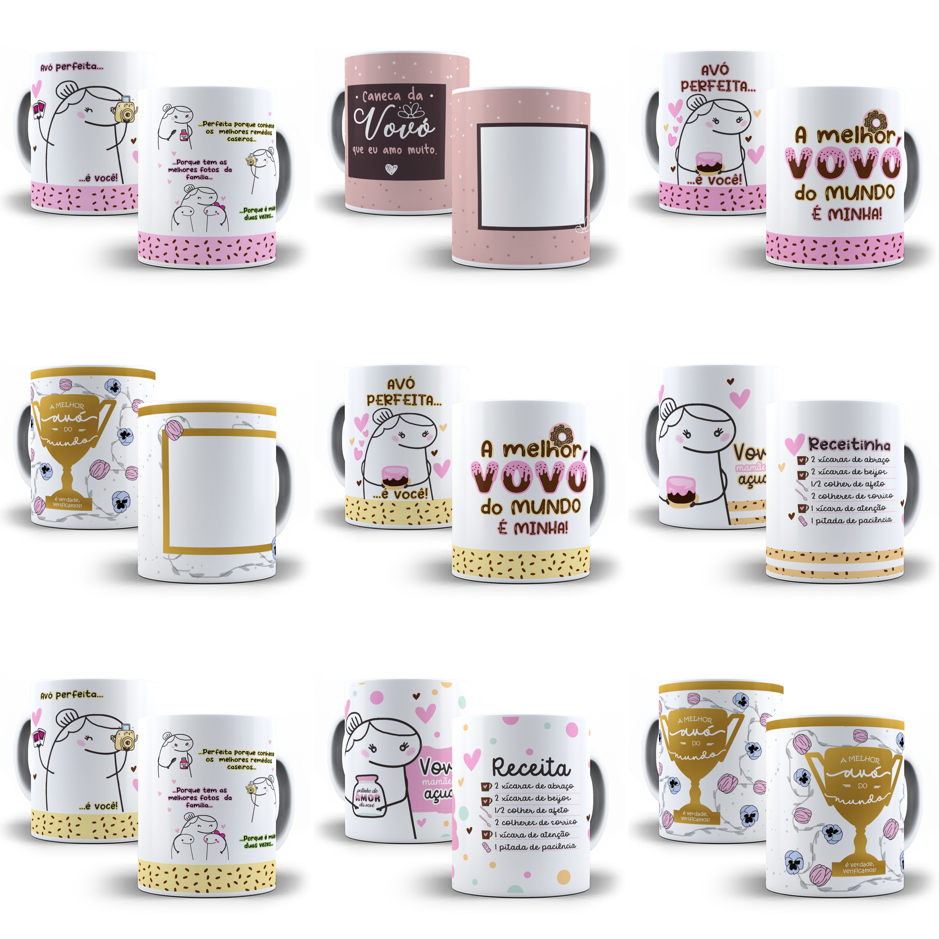 30 Artes Caneca Dia dos Avós Flork e Outros Arquivos Png 2