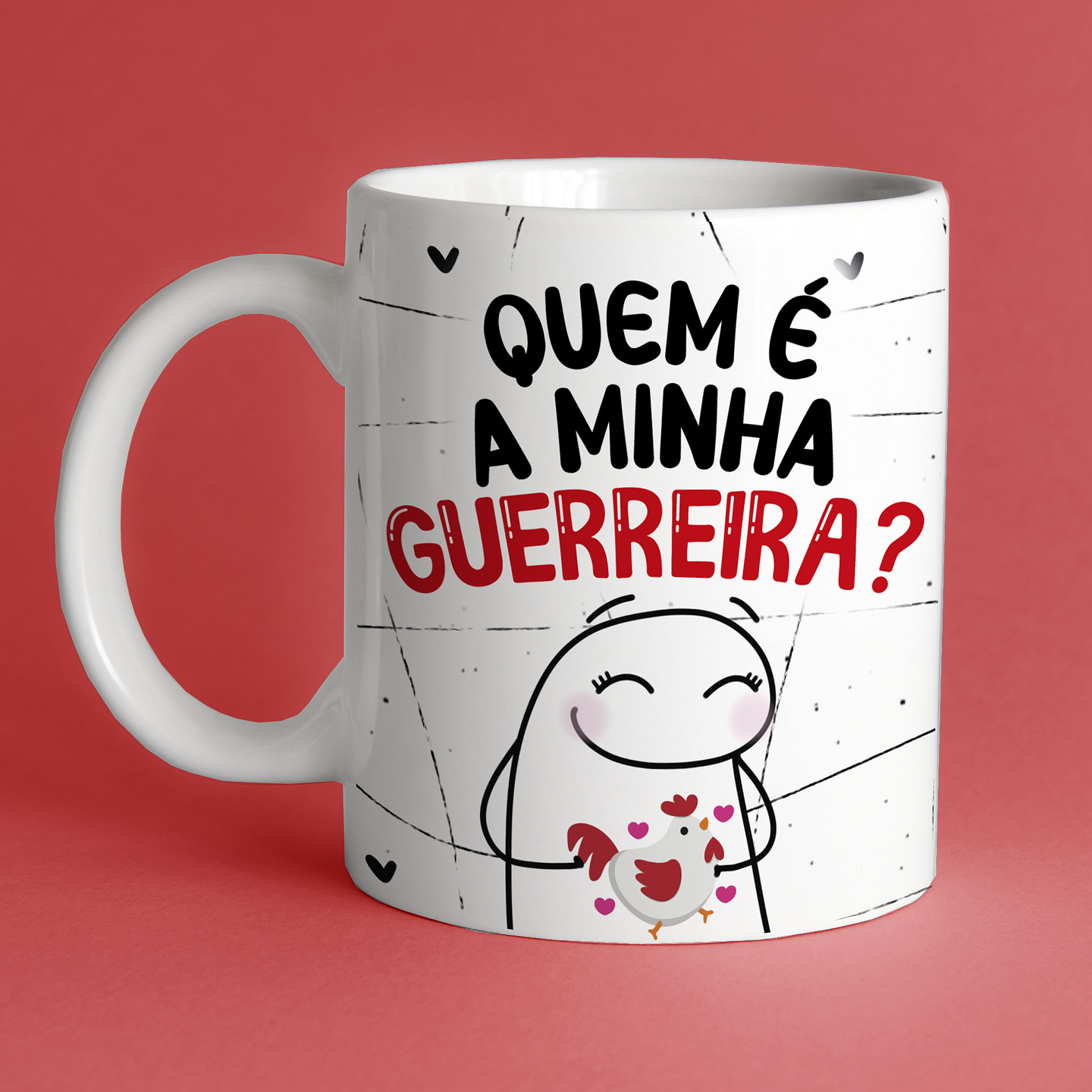18 Artes Caneca Flork Amigas Editável Corel Draw + Png 10