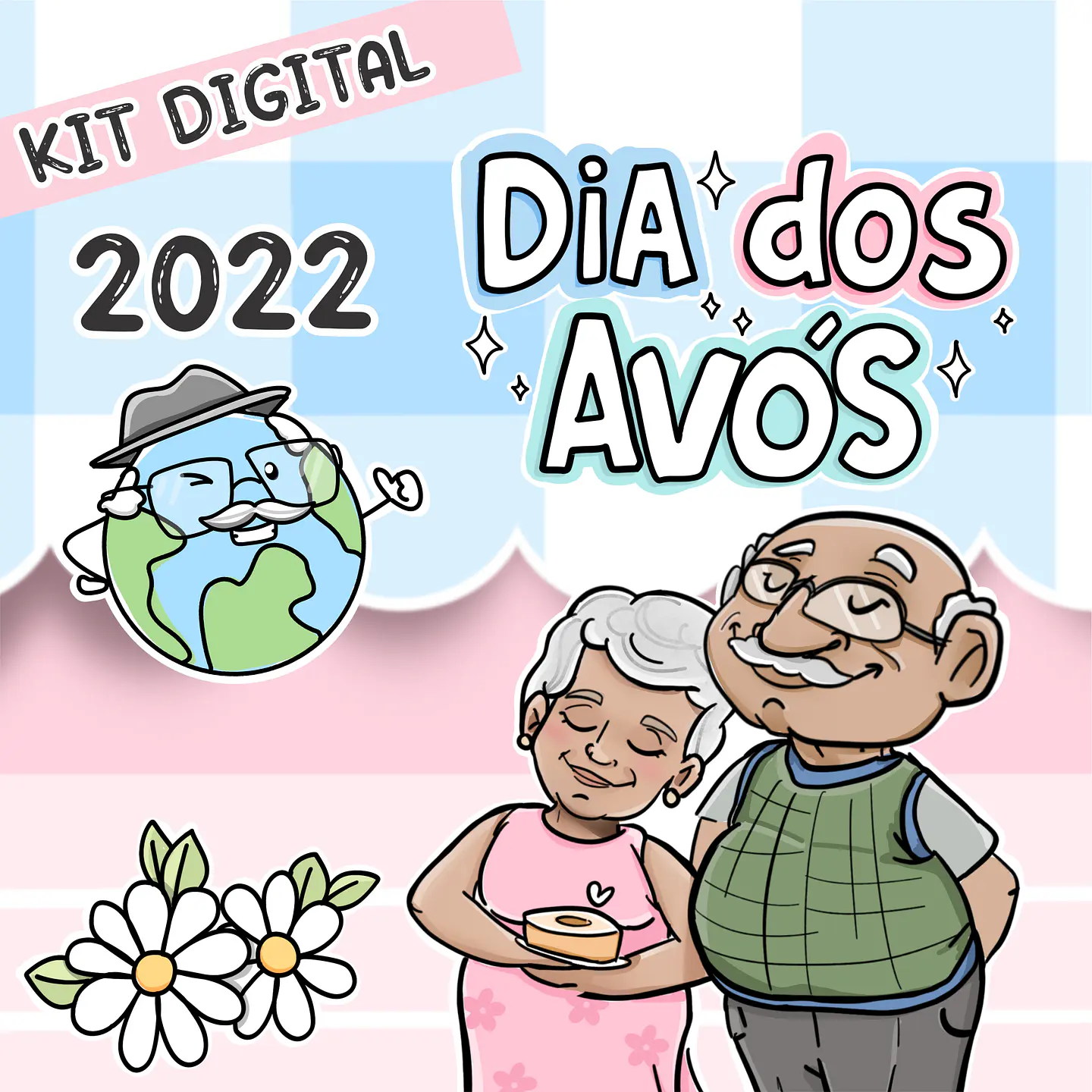 Kit Digital Dia dos Avós Arquivos Png   1