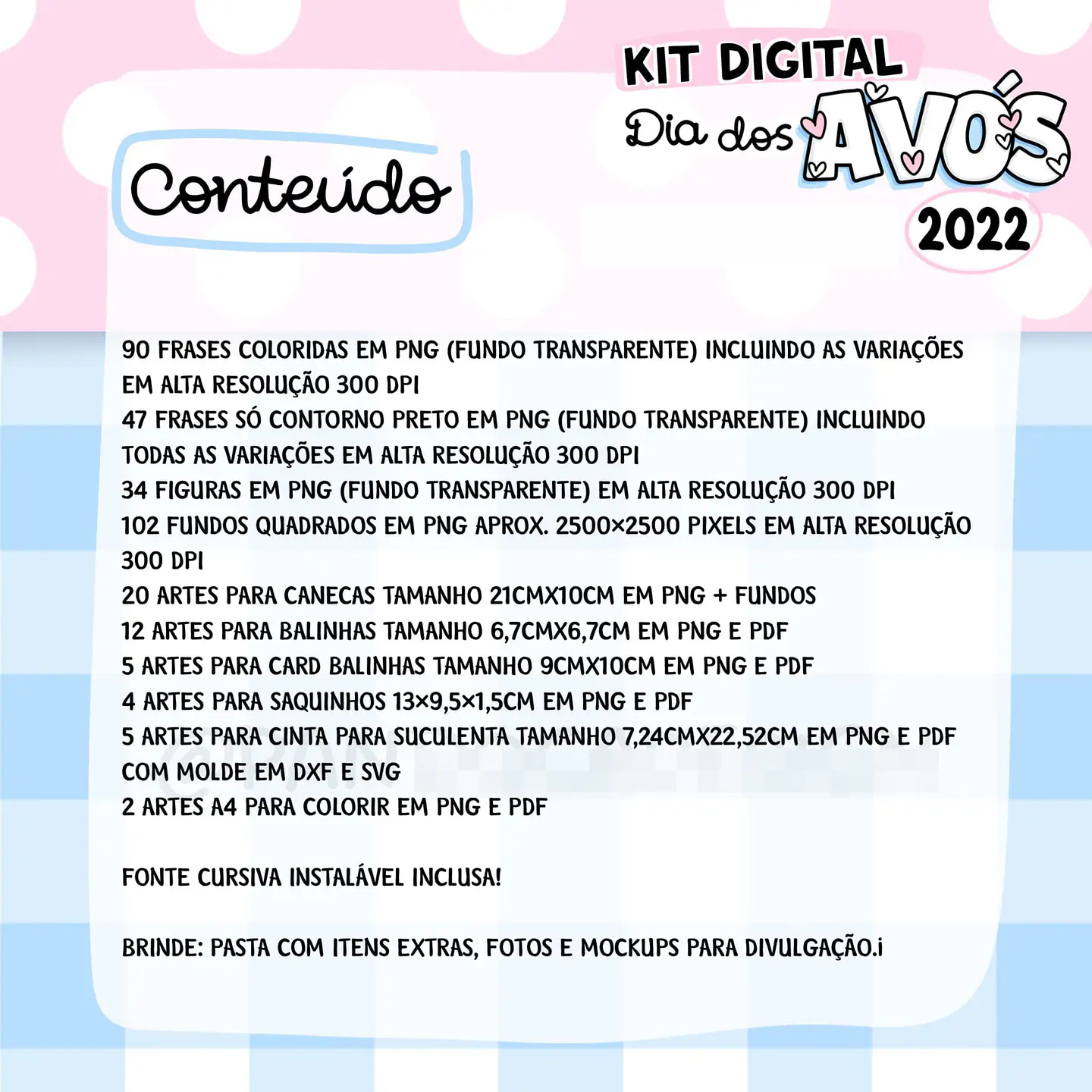 Kit Digital Dia dos Avós Arquivos Png   3