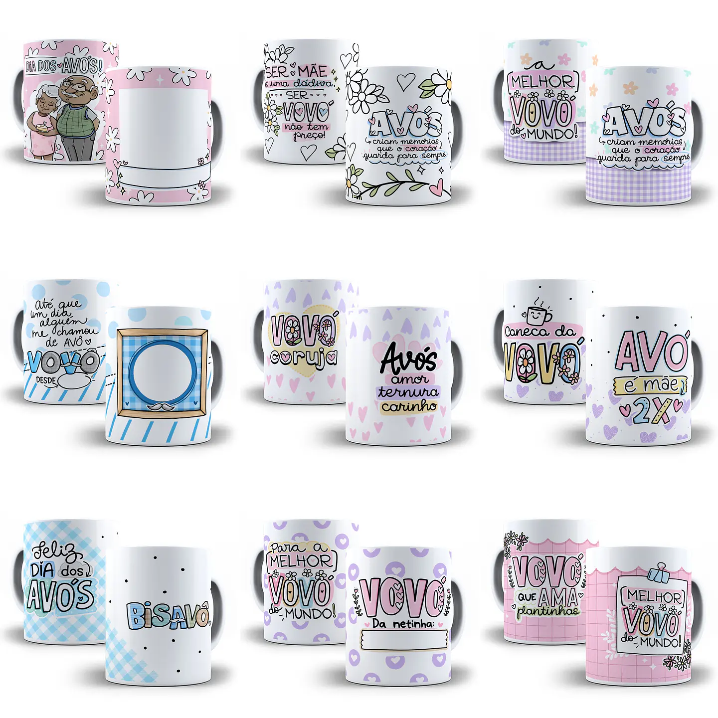 Kit Digital Dia dos Avós Arquivos Png   4