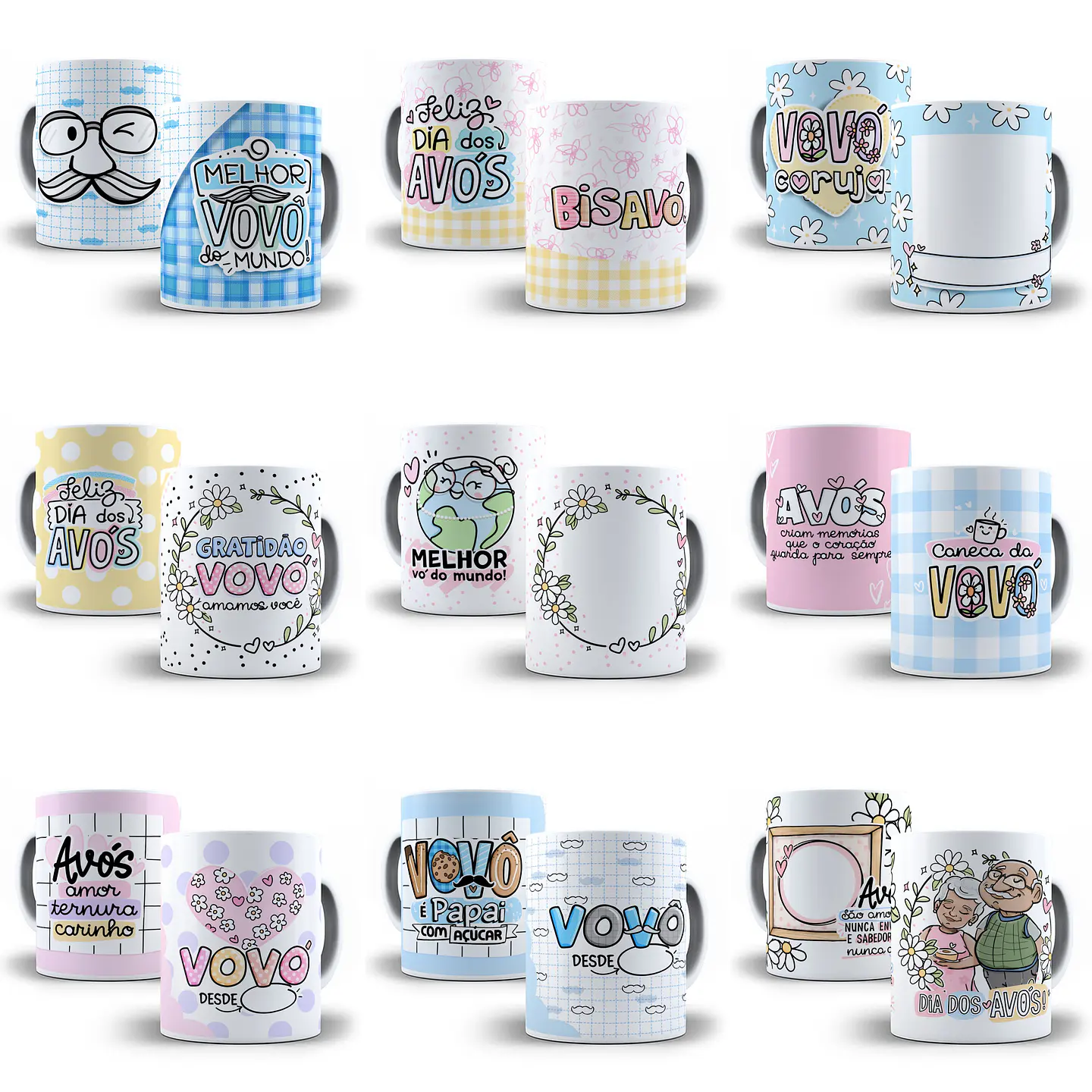 Kit Digital Dia dos Avós Arquivos Png   5