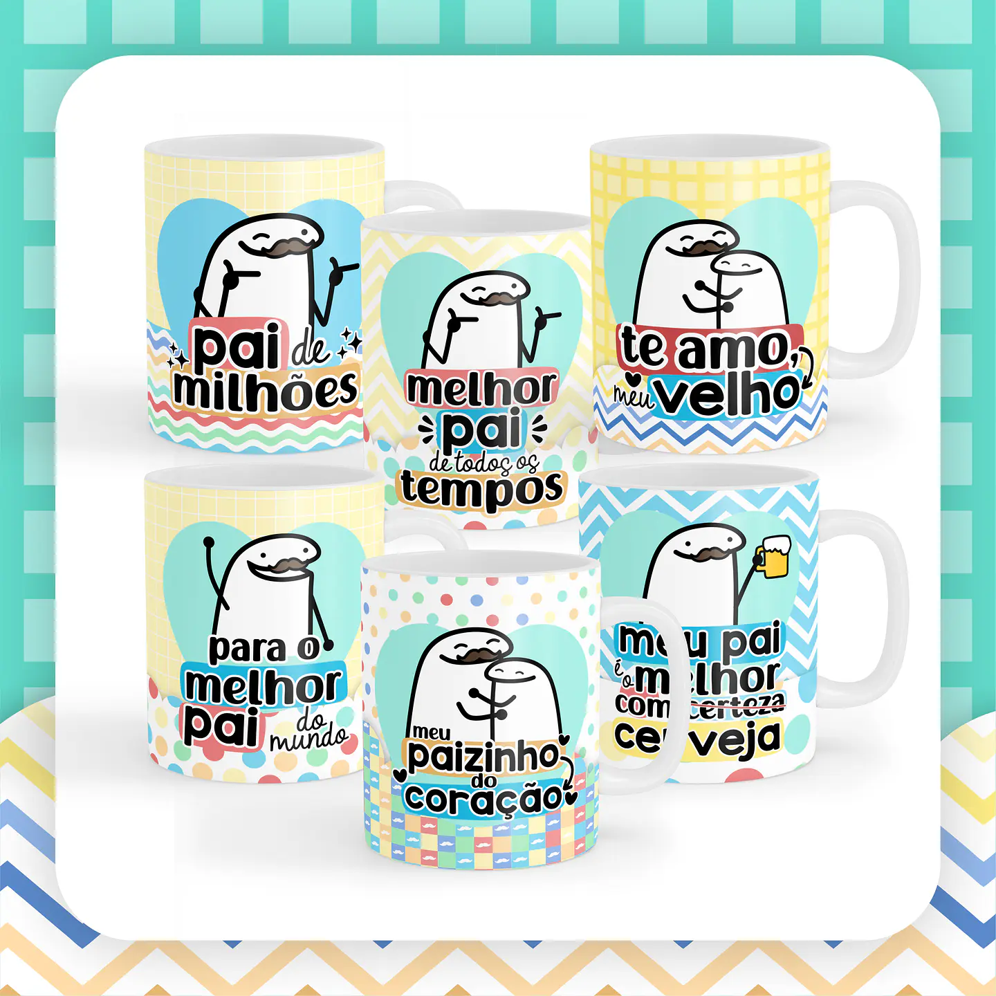 Kit Digital Florks Dia dos Pais Arquivos Png   6