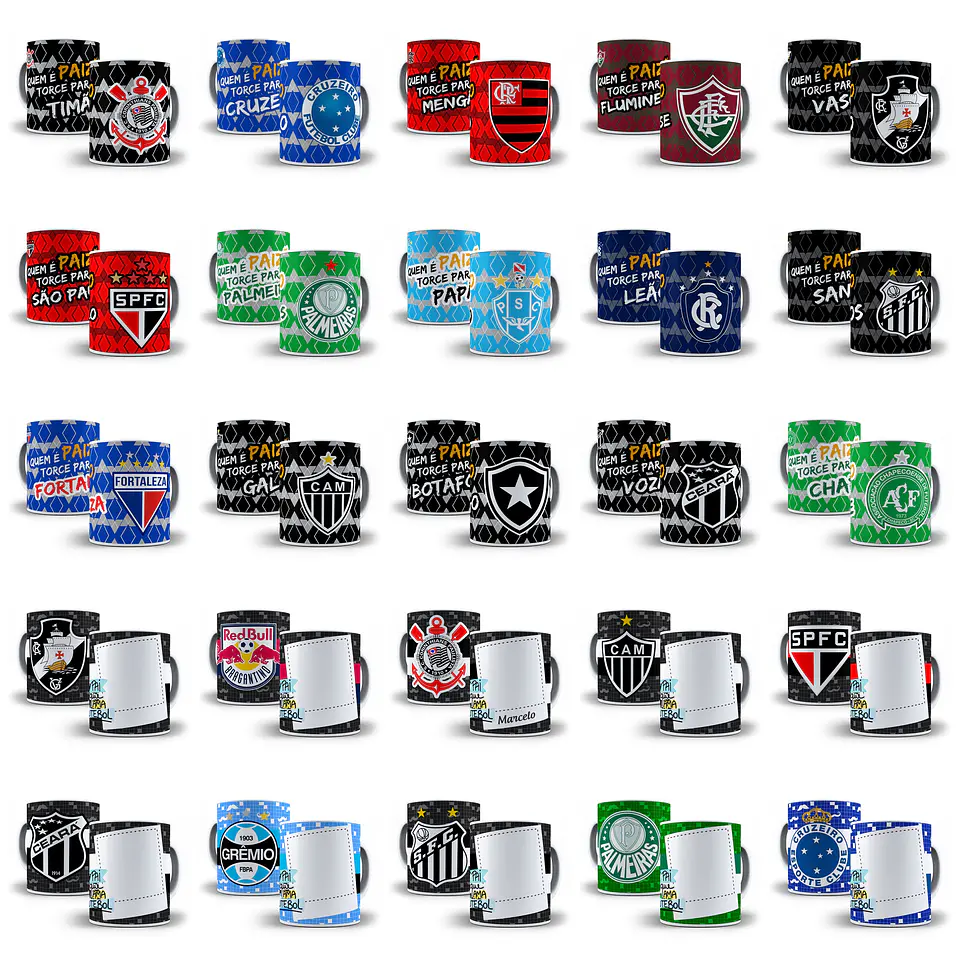 Artes Caneca Dia dos Pais Camisa Almofadas Completo Arquivos Jpg Png + Mockups  11