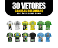 30 Artes Vetor Camisa Bolsonaro Eleições Política Sublimação Arquivos Corel Draw