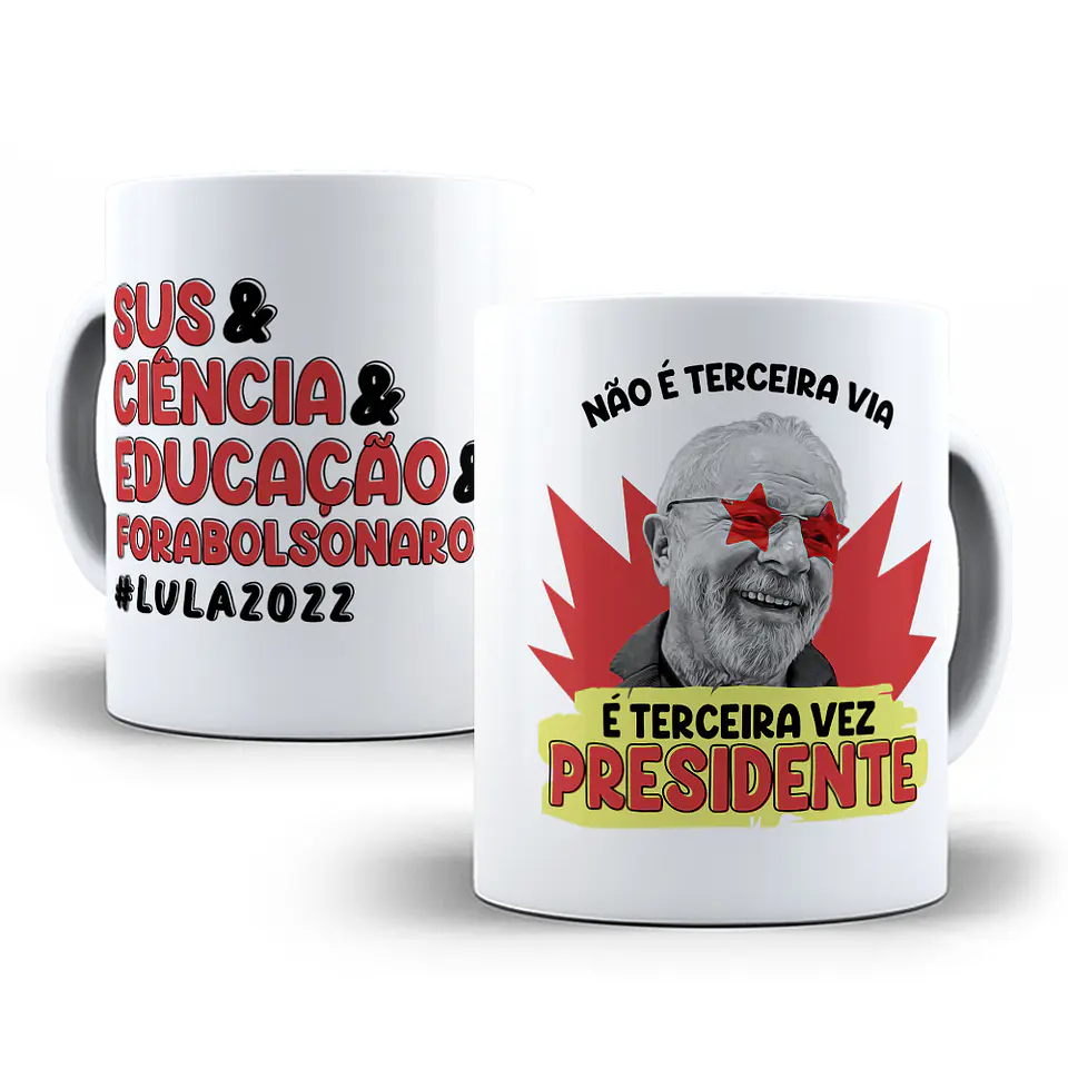 25 Artes Caneca Lula Eleições Política Sublimação Arquivos Jpg 4