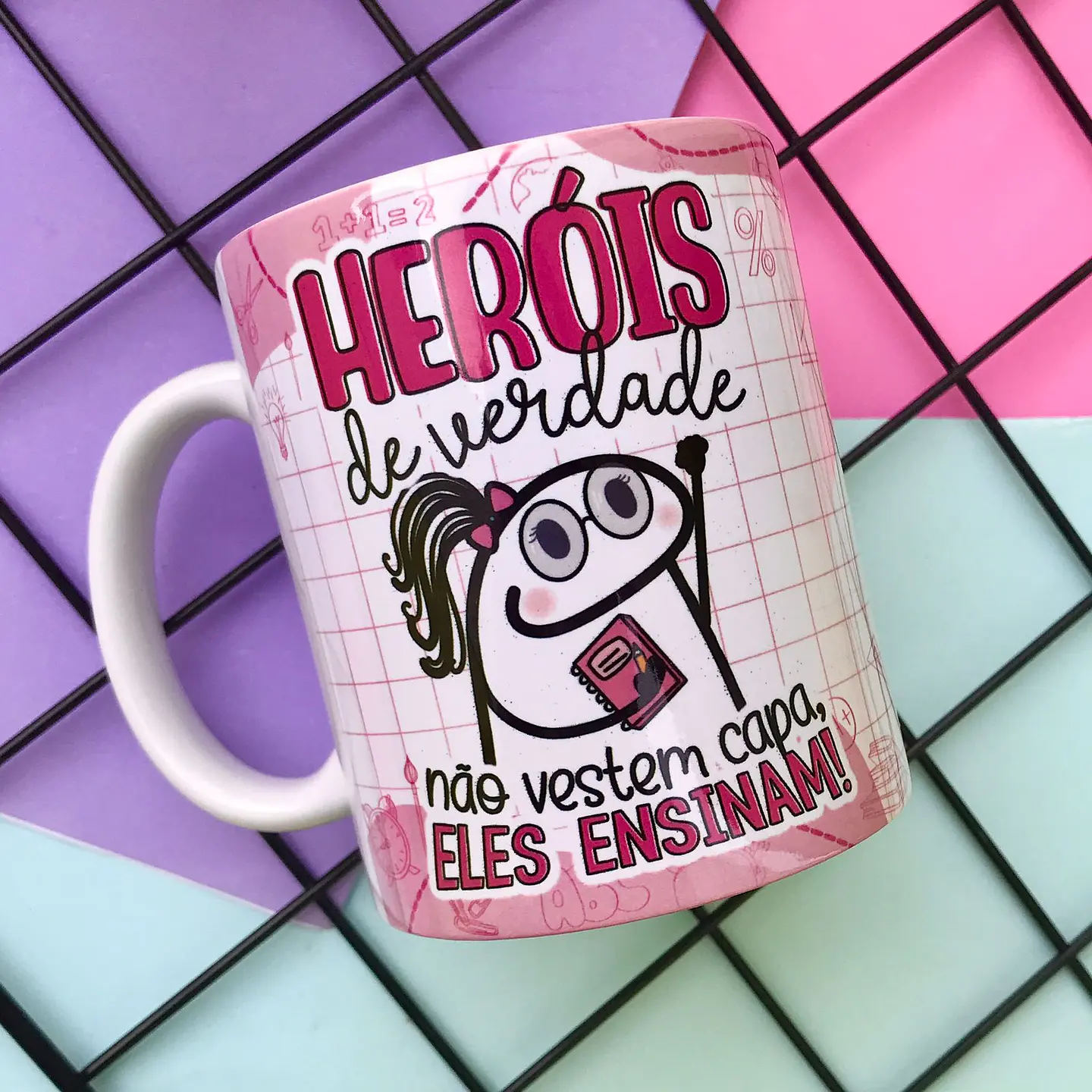 25 Artes Caneca Flork Dia dos Professores Arquivos Editáveis Pdf  7