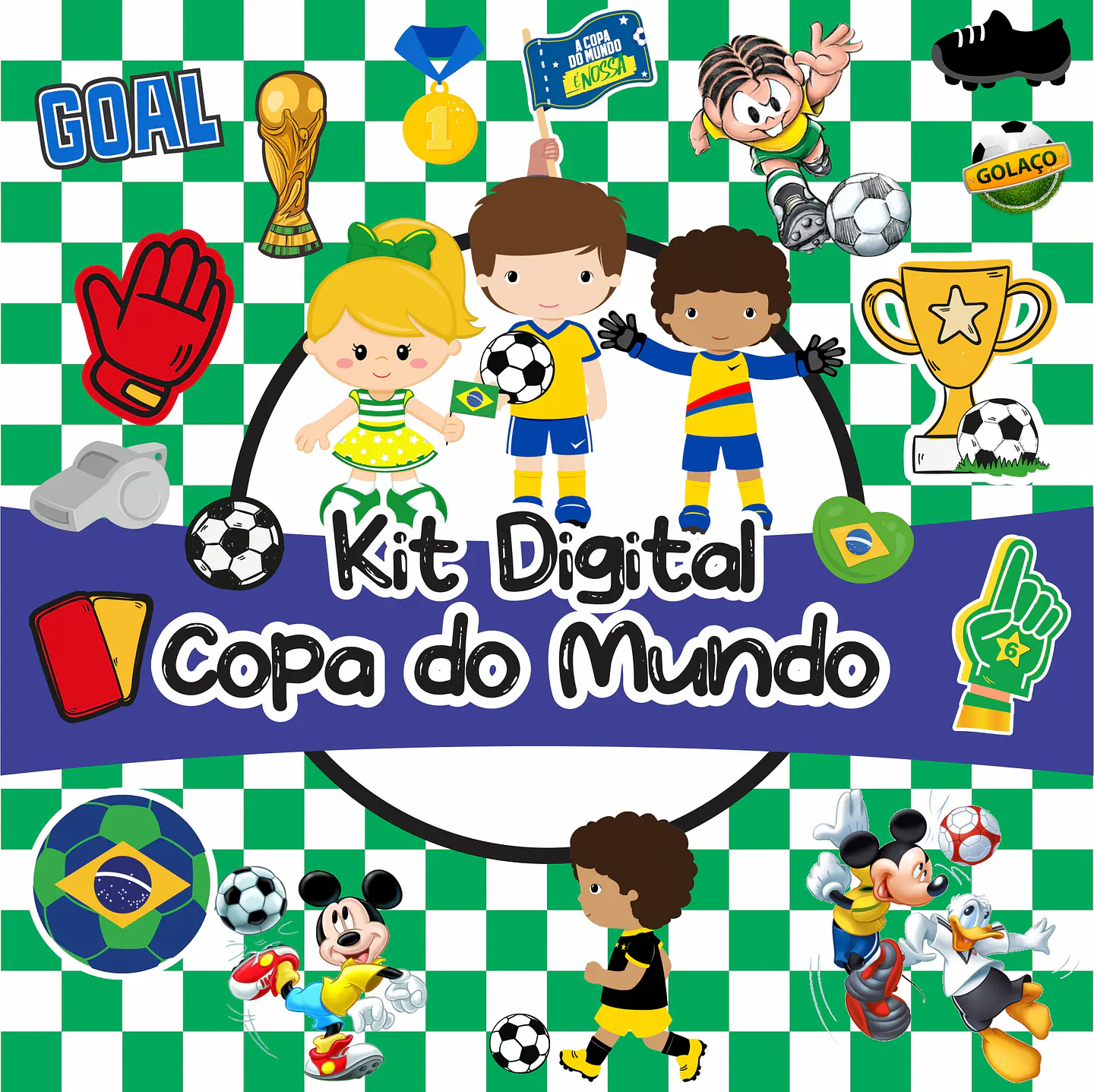 Kit Digital Copa Brasil  sem fundo Arquivos Png   1