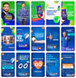Pack Canva Campanha Política Eleição Templates Editáveis 45 Storie - Thumbnail 2