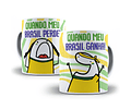 10 Artes Caneca Torcedor Brasil Sublimação Arquivos Png