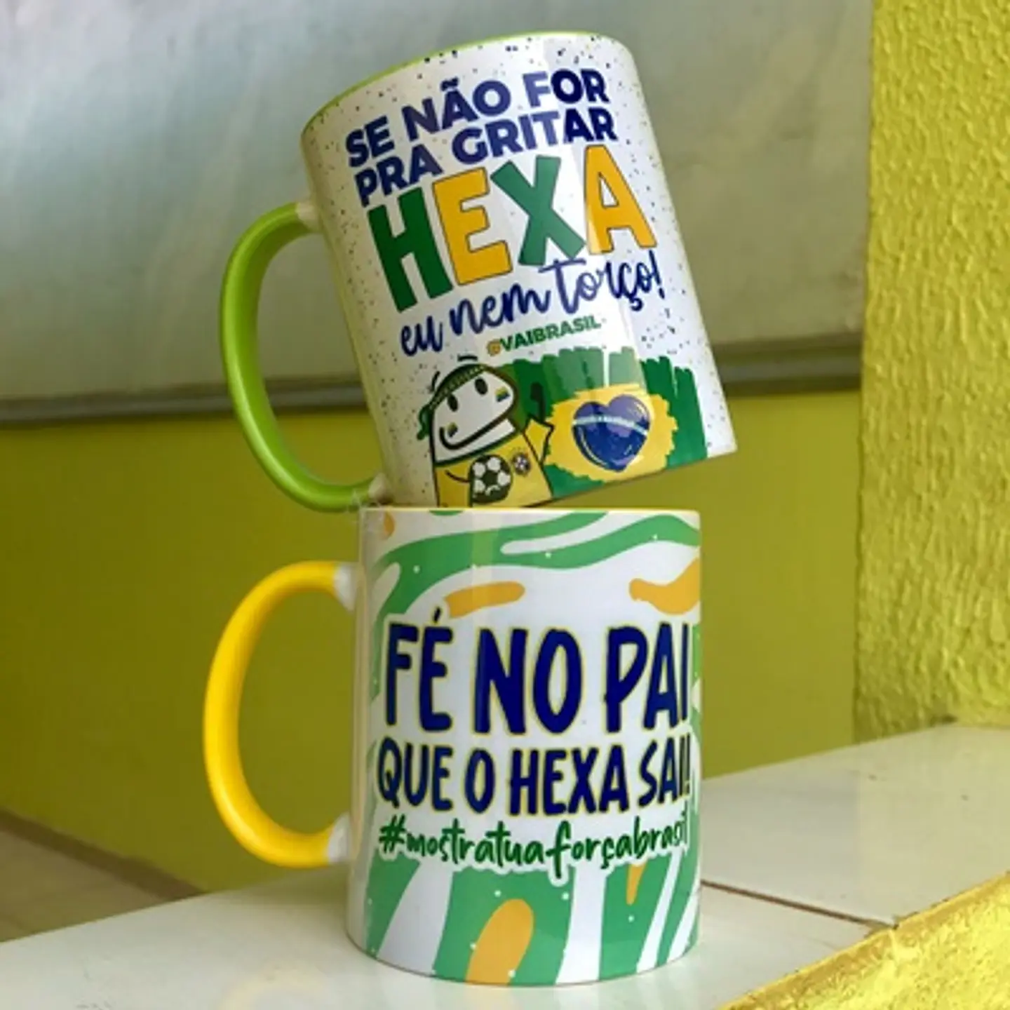 15 Arte Caneca Flork Brasil Torcedor Copa 2022 Arquivos Pdf Editável 8