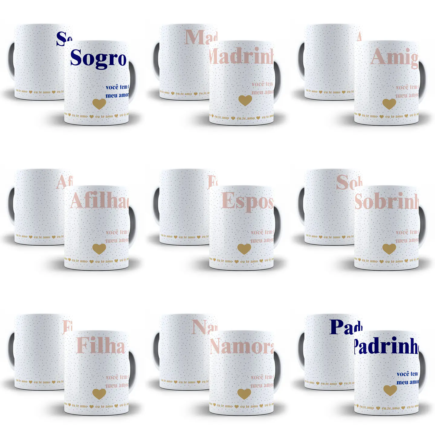 30 Artes Caneca Família Editável Corel Draw + Png 2