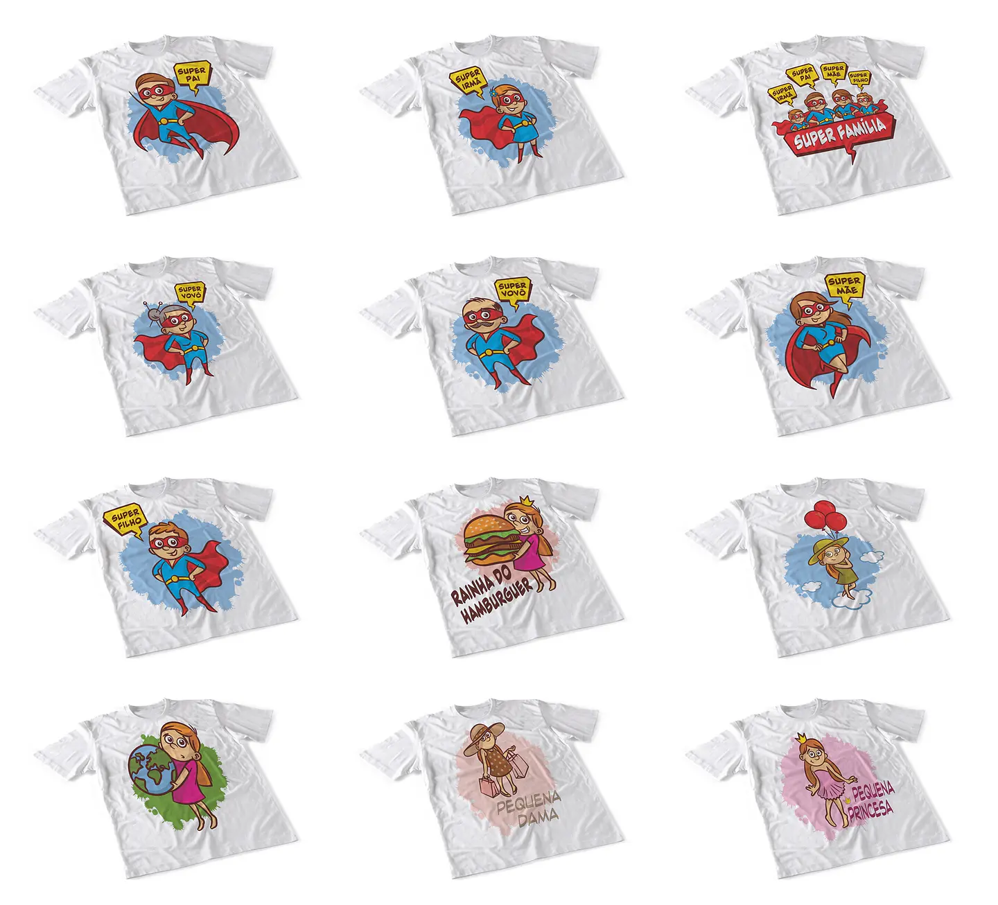 41 Artes Body Camisa Infantil Corel Draw + Png 1