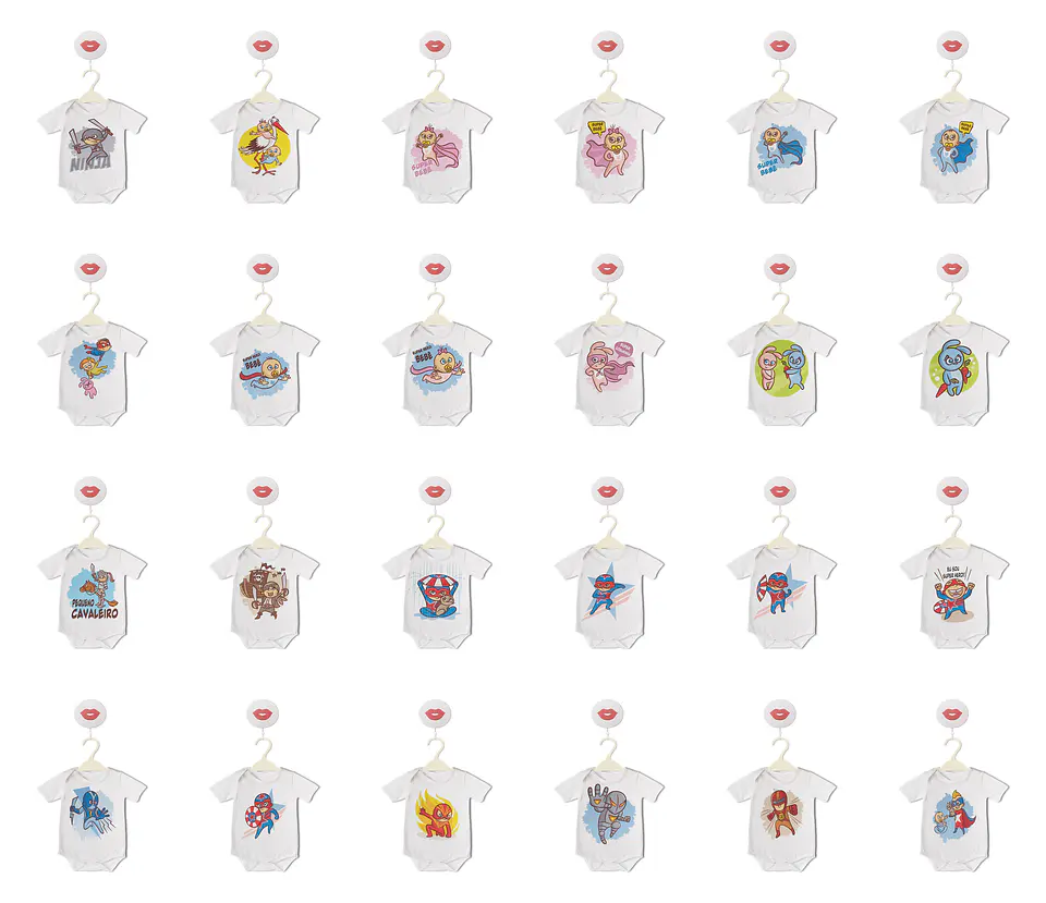 41 Artes Body Camisa Infantil Corel Draw + Png 2