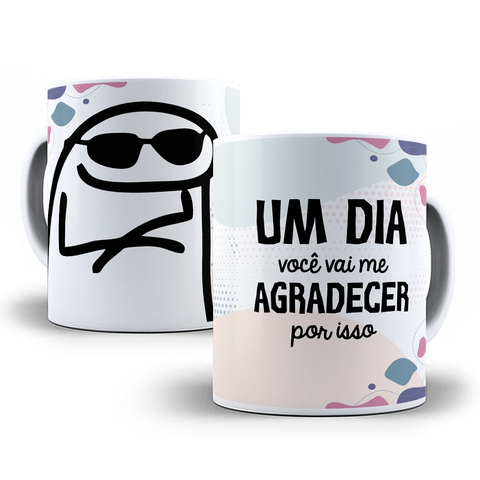 19 Artes Caneca Flork Dia dos Pais Editável Corel Draw + Png 8