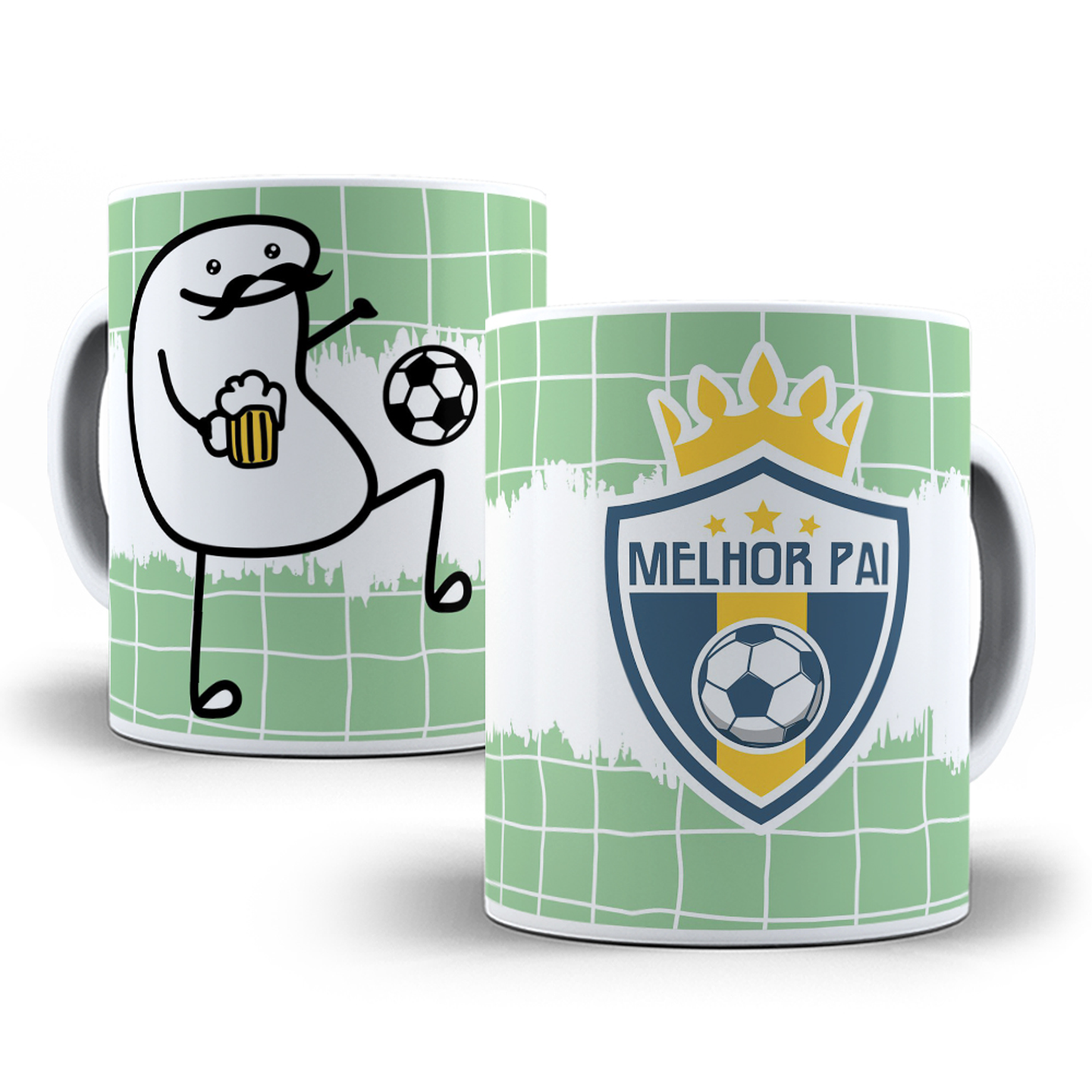 19 Artes Caneca Flork Dia dos Pais Editável Corel Draw + Png 9