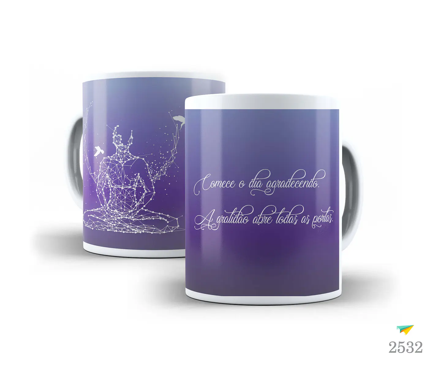 21 Artes Caneca Yoga Editável Corel Draw + Png 10