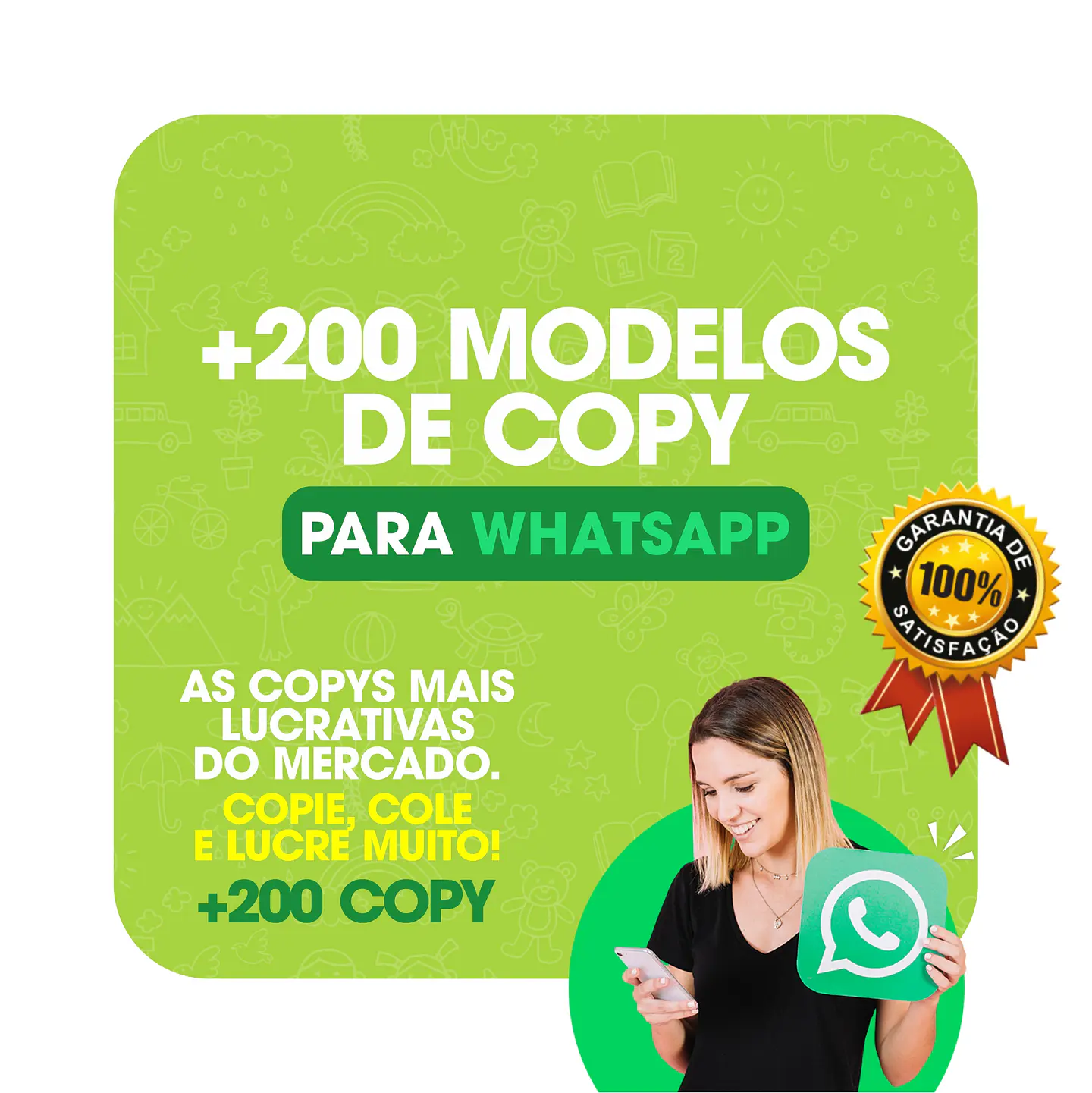 200 Copy para WhatsApp - Textos Persuasão que Vendem 1