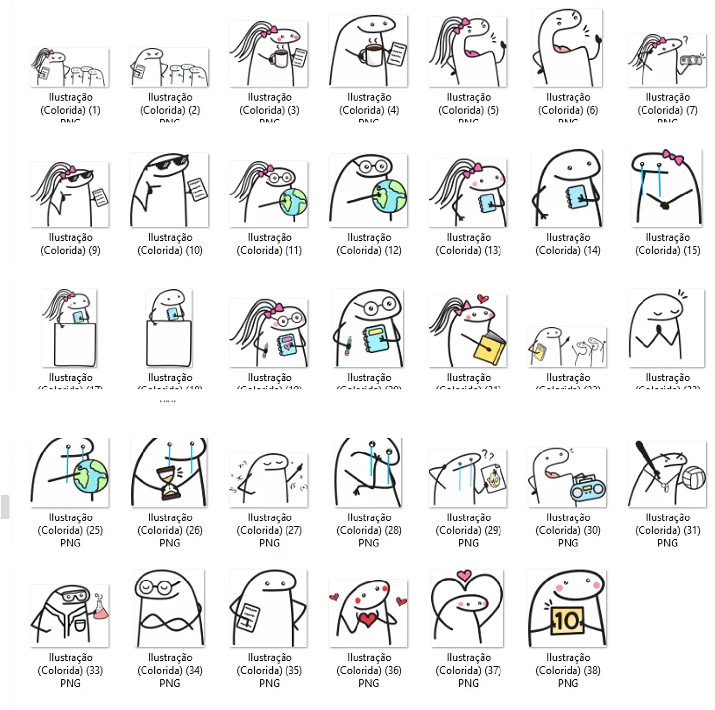 Kit Digital Florks Dia dos Professores Arquivos Png  4