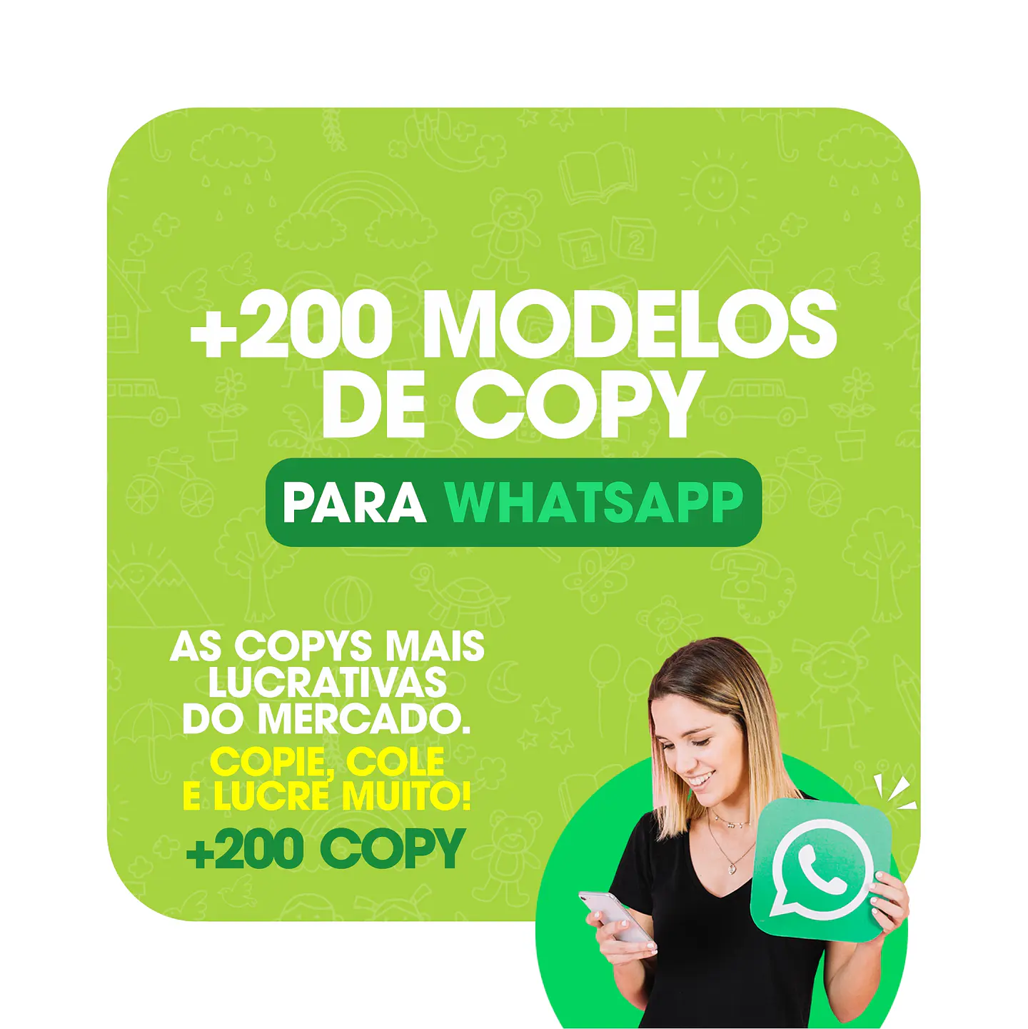 200 Copy para WhatsApp - Textos Persuasão que Vendem 3