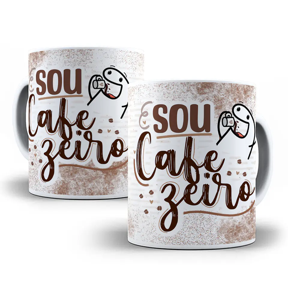22 Artes Caneca Flork Café Pdf Editável + Png 7