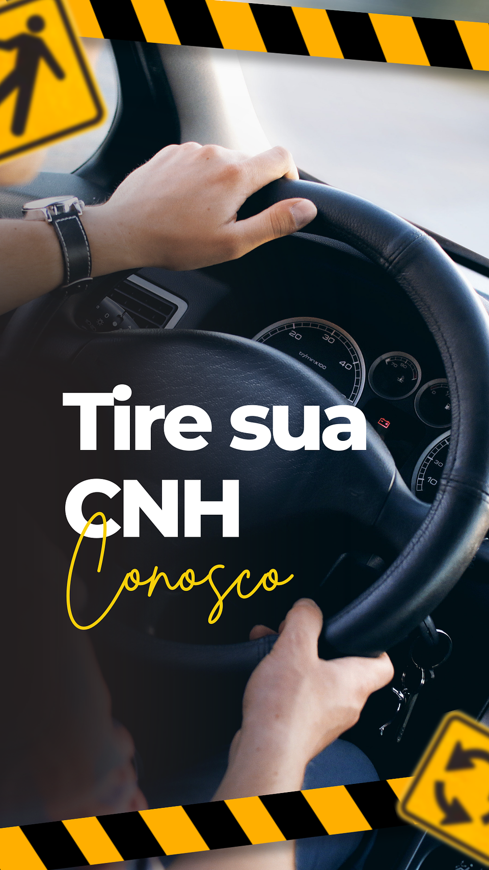 Pack Canva Auto Escola Templates Editável 27 Artes Storie + Bônus 5