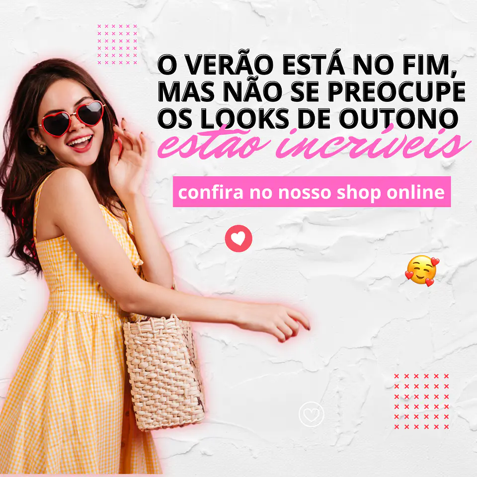 Pack Canva Loja de Roupas Templates Editável 30 Artes + Bônus 4
