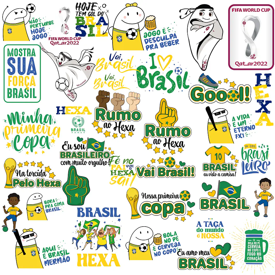 Kit Sublimação Completa Copa Brasil 1