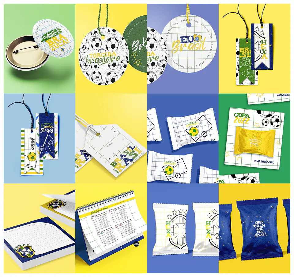 Kit Sublimação Completa Copa Brasil 3