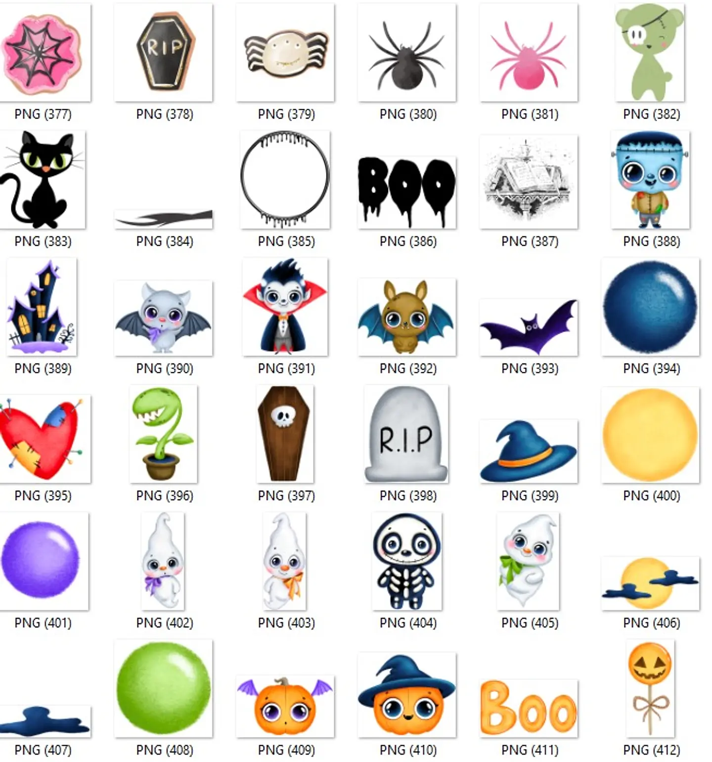 Kit Digital Halloween Dia das Bruxas Arquivos Png e Jpg 5