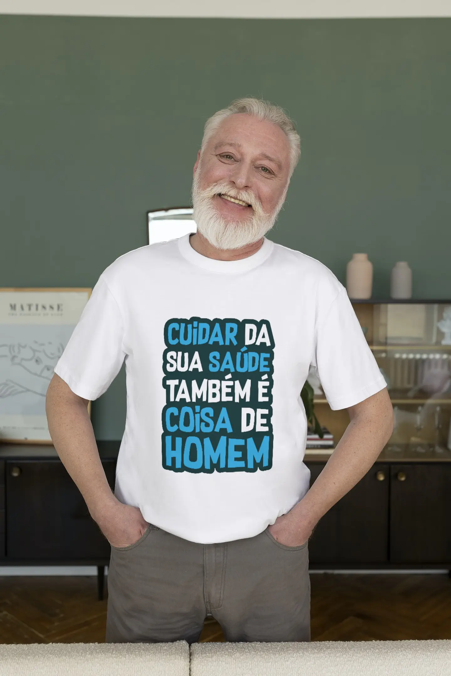 Artes para Sublimação Caneca e Camisa Novembro Azul Arquivos em Jpg  5