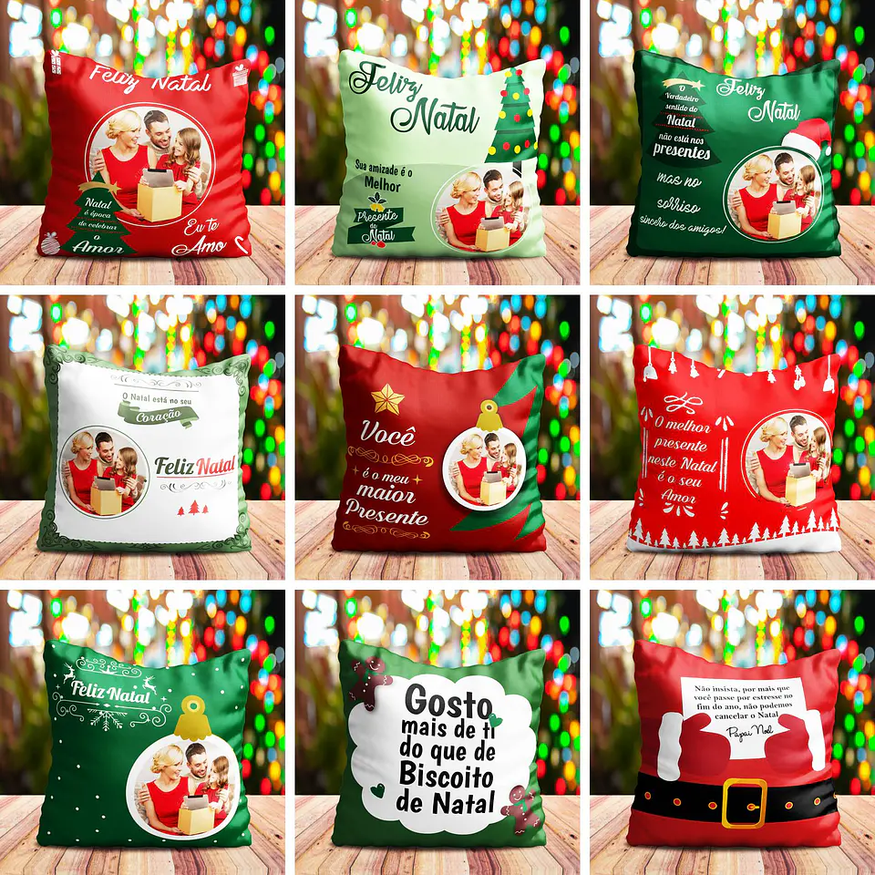 Artes para Caneca Body Azulejos Almofadas Natal Completo Corel Draw + Jpg  4