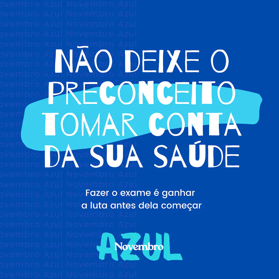 Pack Canva Novembro Azul Template Editável 30 Artes + Bônus 7